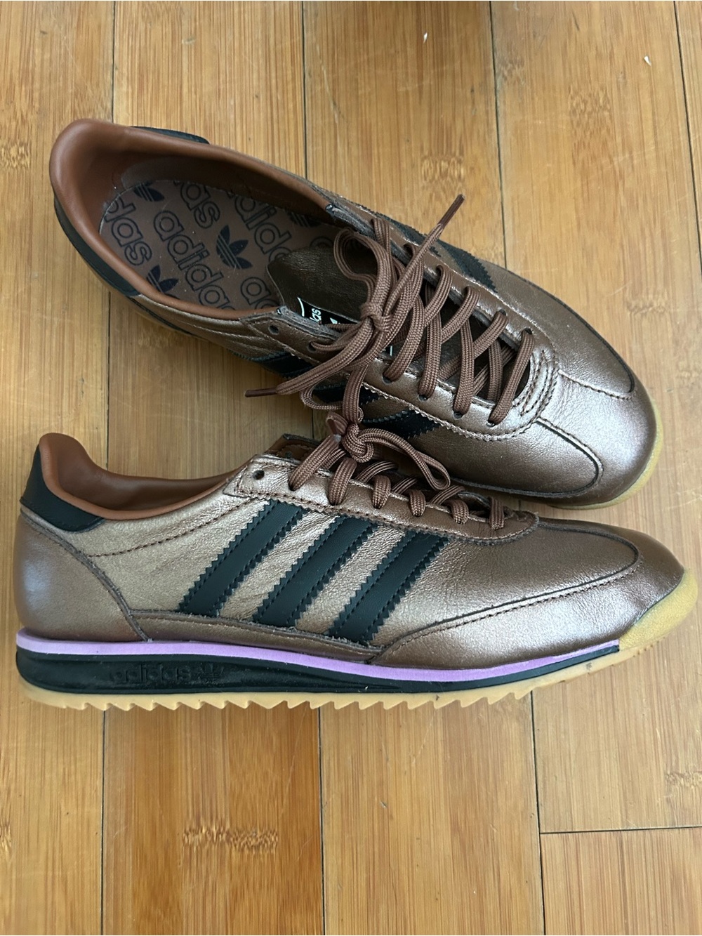 Adidas SL72 OG Bronze size 8 Like New - Picture 2 of 5